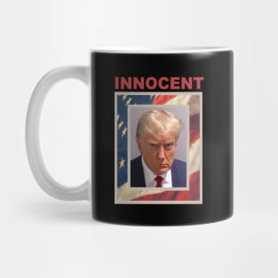 Trump Innocent Mug Shot Mug